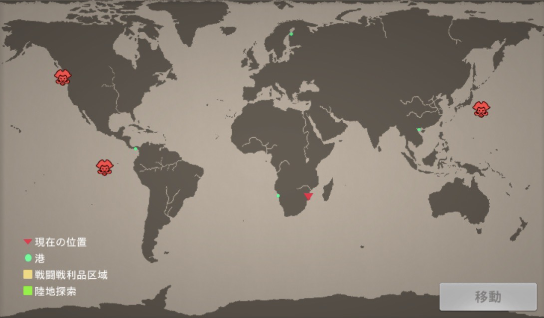 改良型大型砲門地図