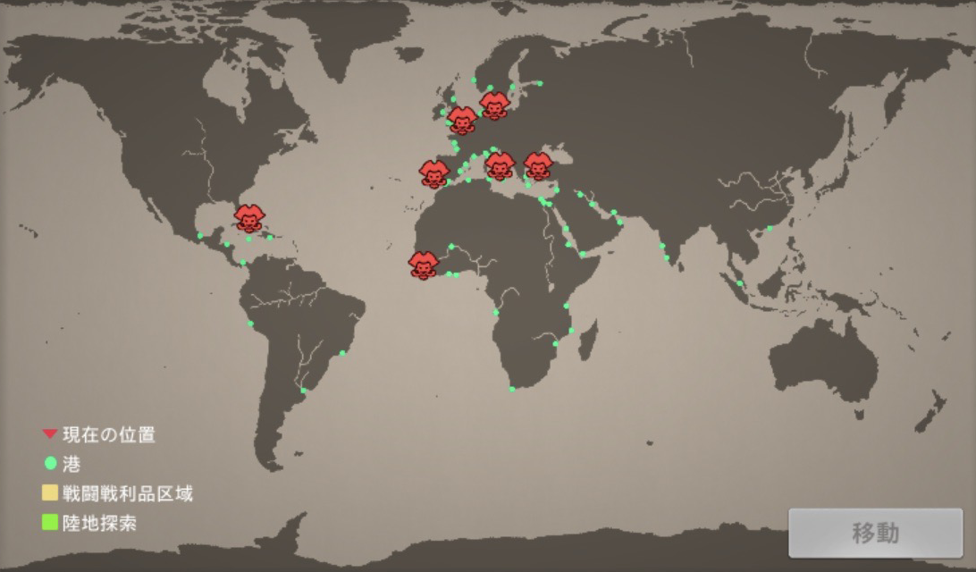 改良型中型砲門地図